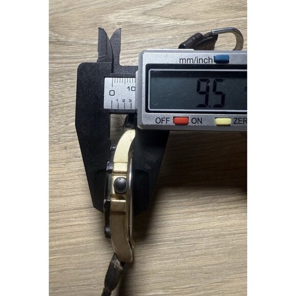 Vtg Timex Expedition Indiglo Field Camper Men’s Watch Brown Leather Canvas Band - Picture 7 of 7